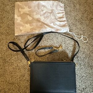 Dagne Dover Clutch Bag - black